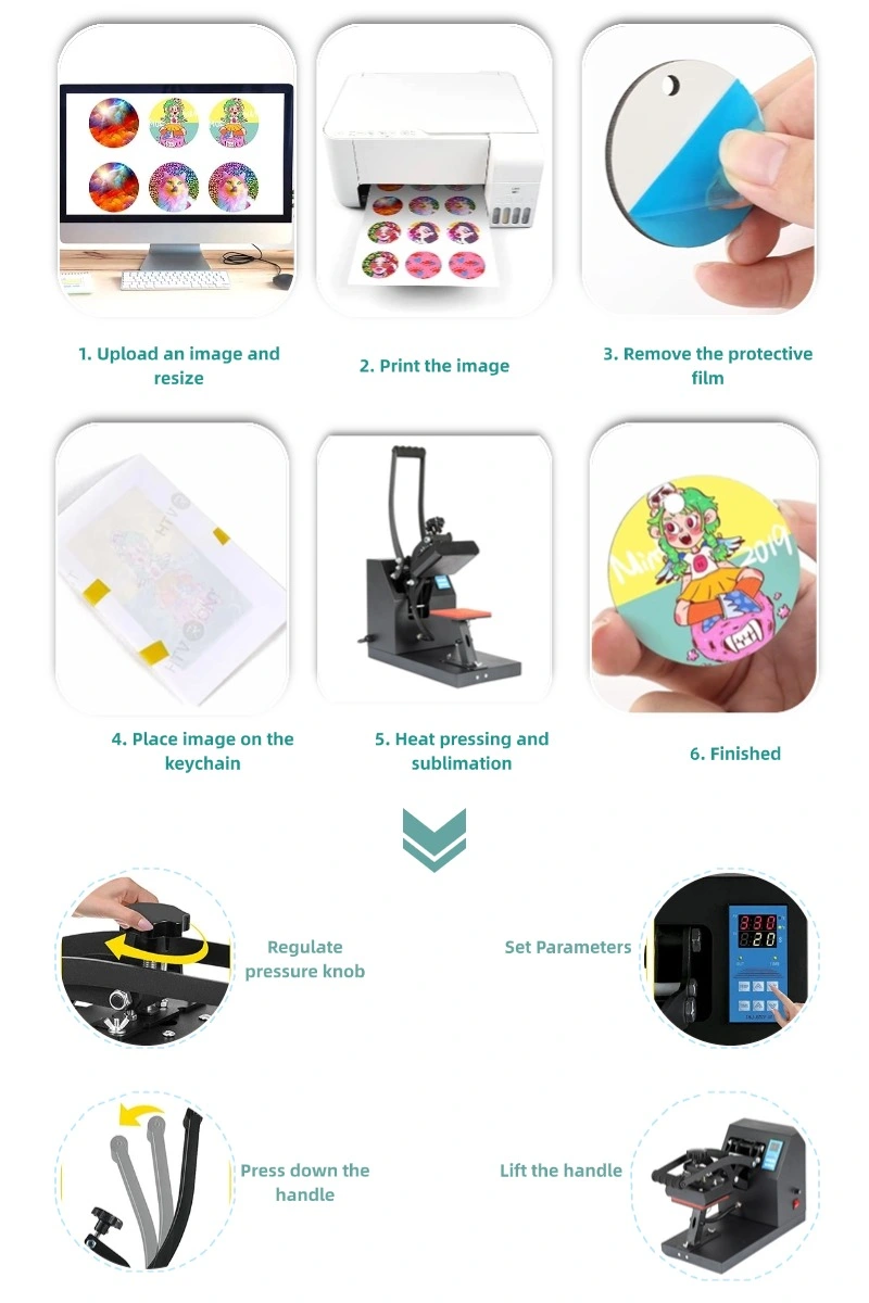 12x12cm Logo Heat Press Machine 