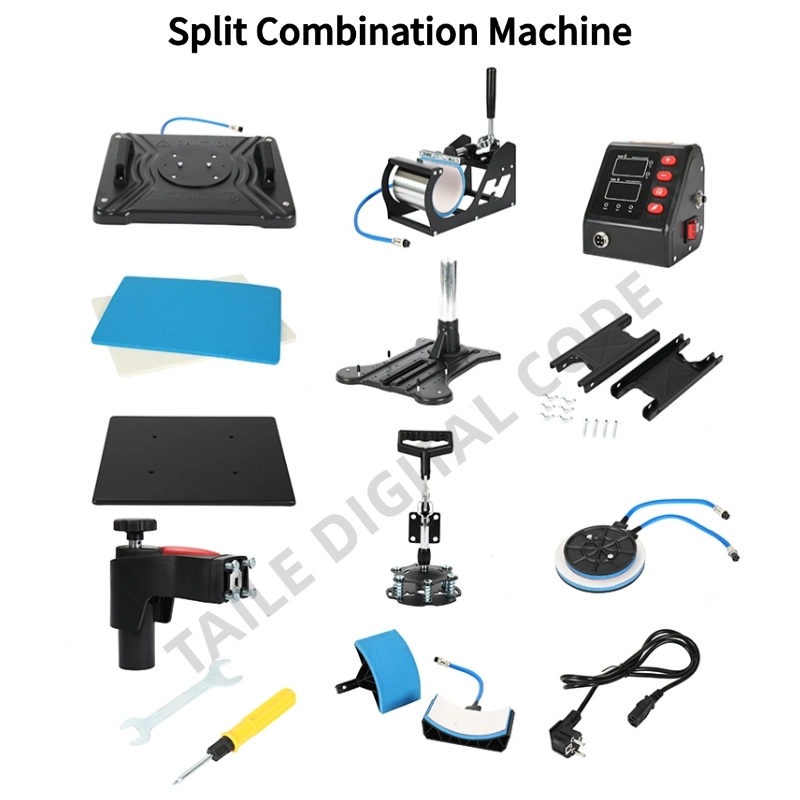 29x38cm combo heat press machine 5-in-1