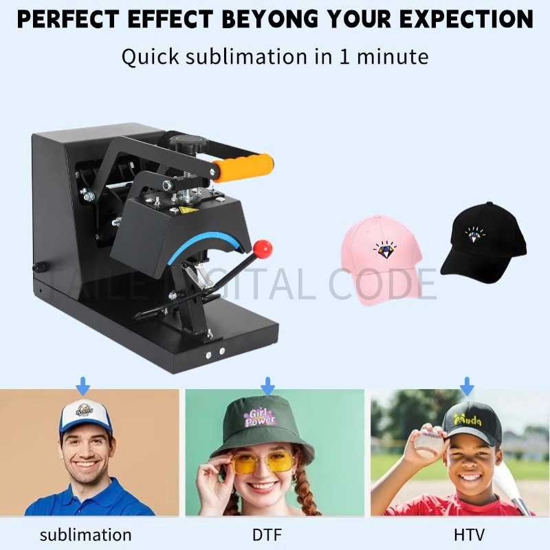 4-in-1 Hat Cap Heat Press Machine
