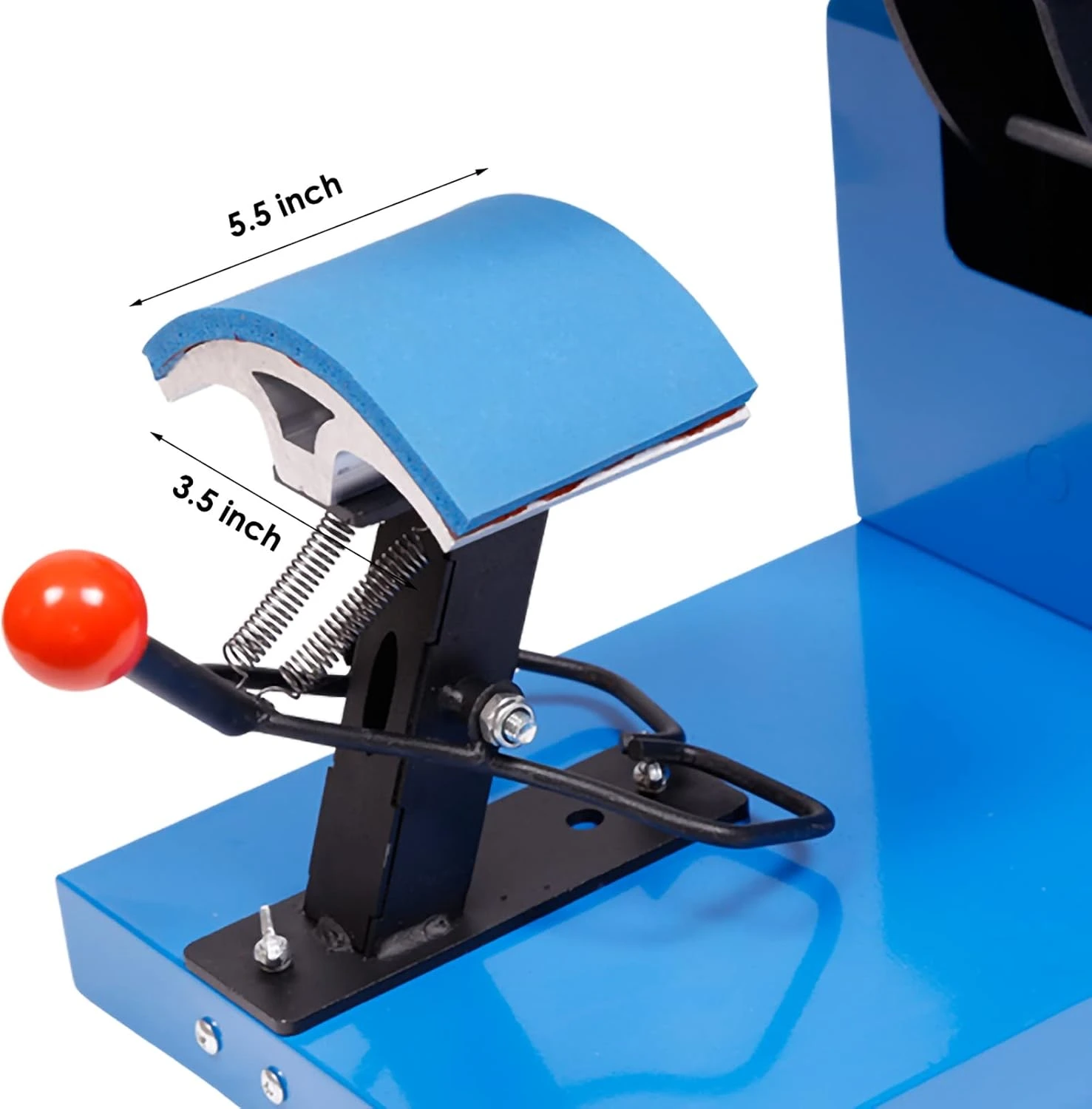 Hat Cap Heat Press Machine Blue 