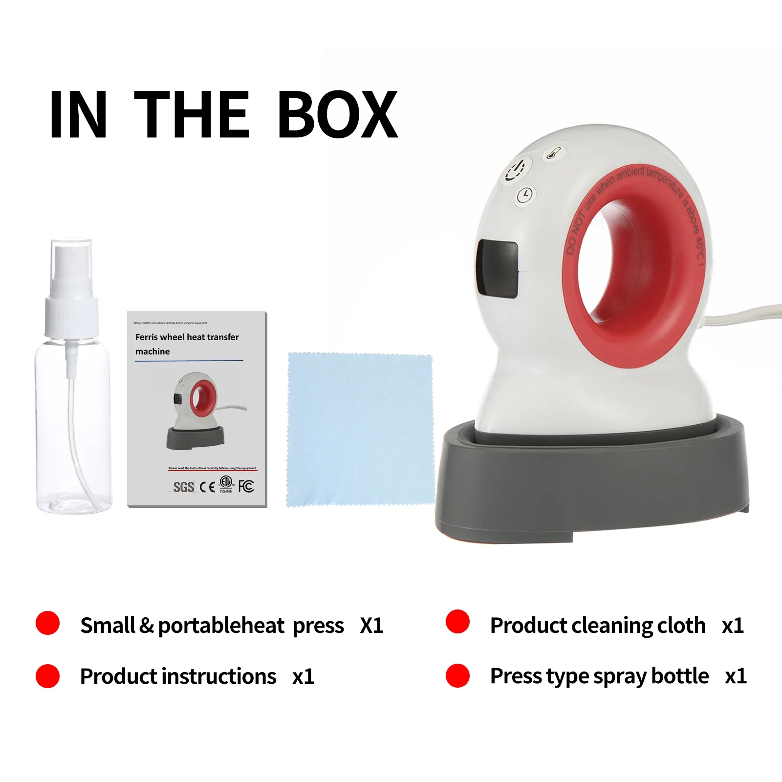 MINI Portable Heat Press Machine