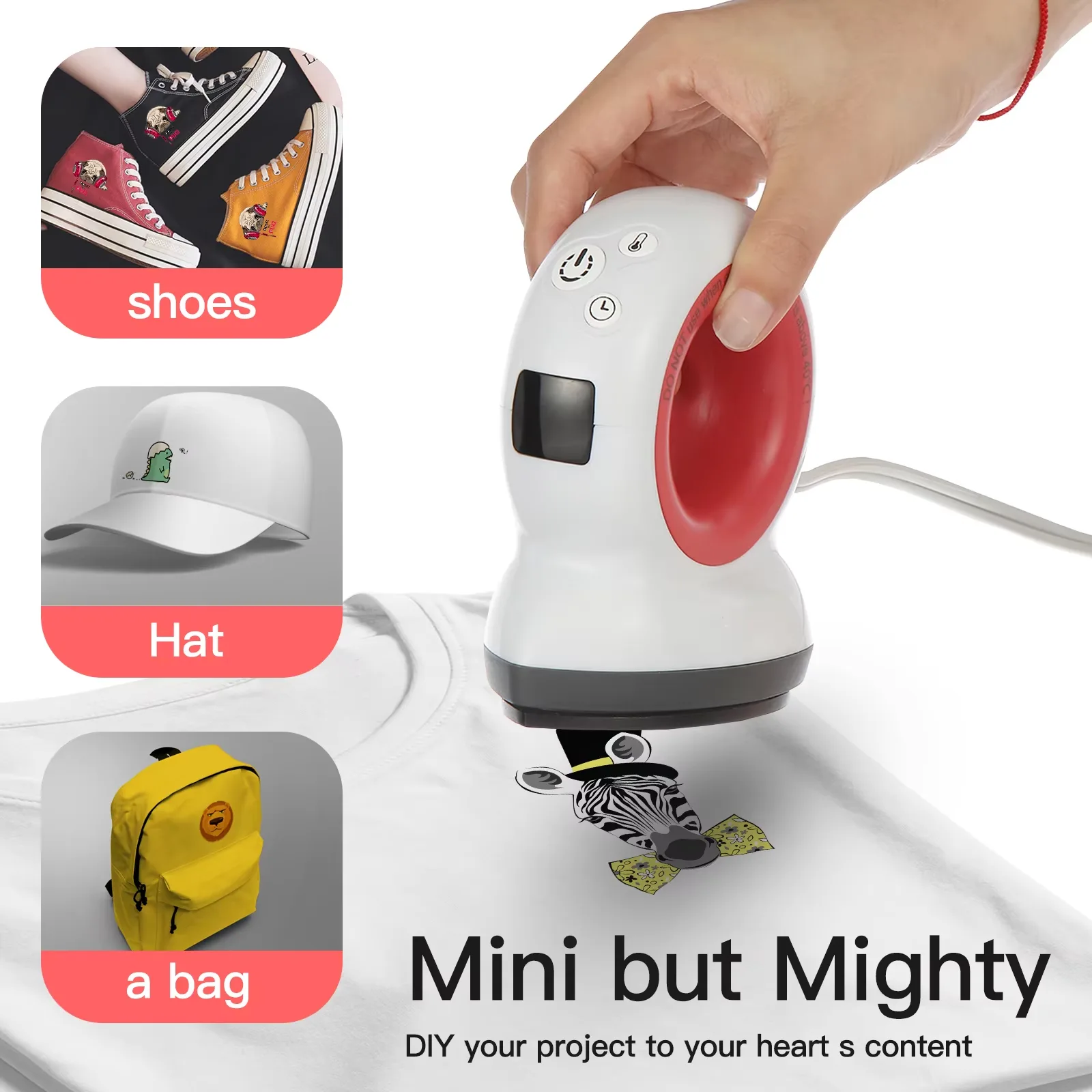 MINI Portable Heat Press Machine 