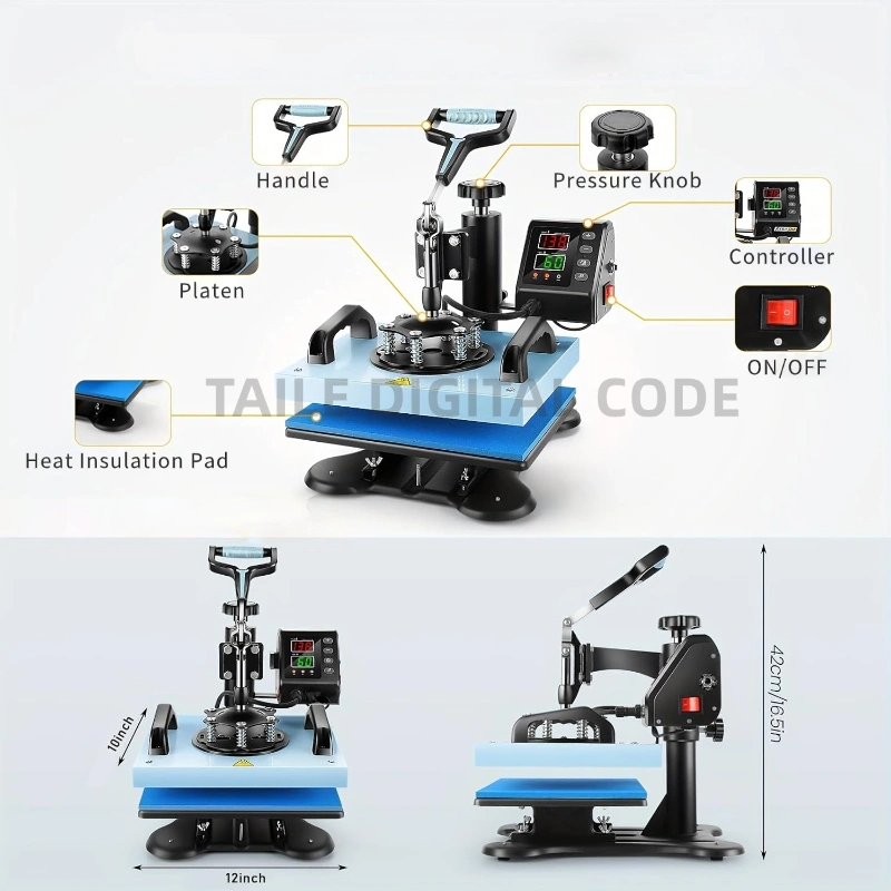 23x30cm swing away heat press machine 