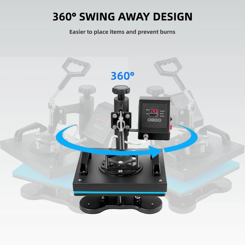 23x30cm swing away heat press machine 