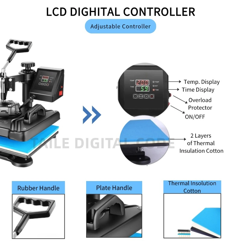 29x38cm swing away heat press machine