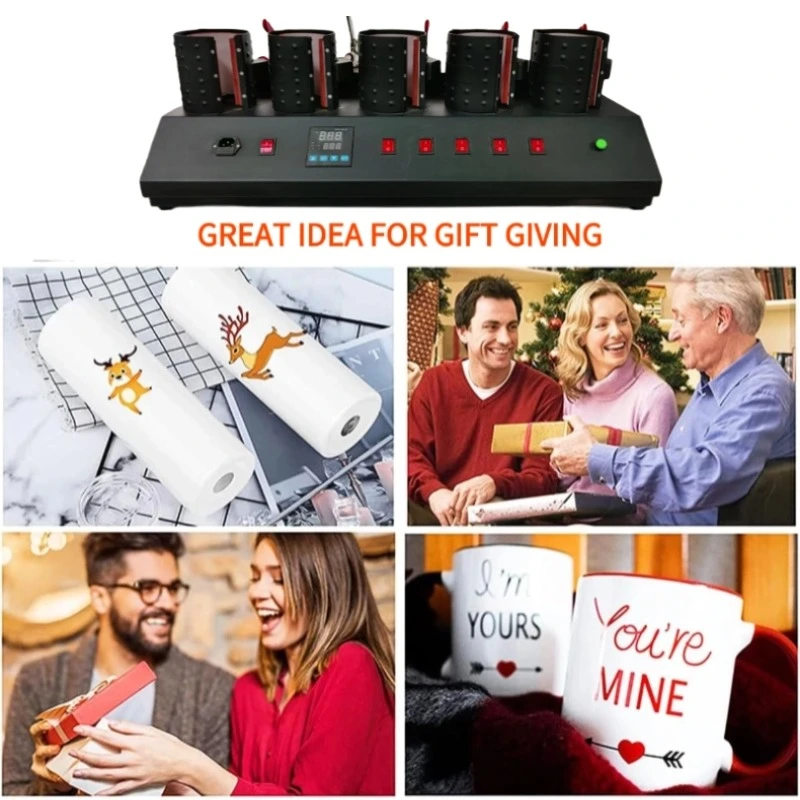 5-in-1 11oz mug heat press machine 