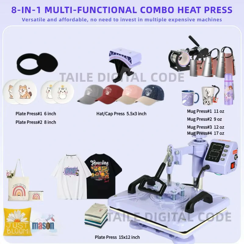 12x15 combo heat press