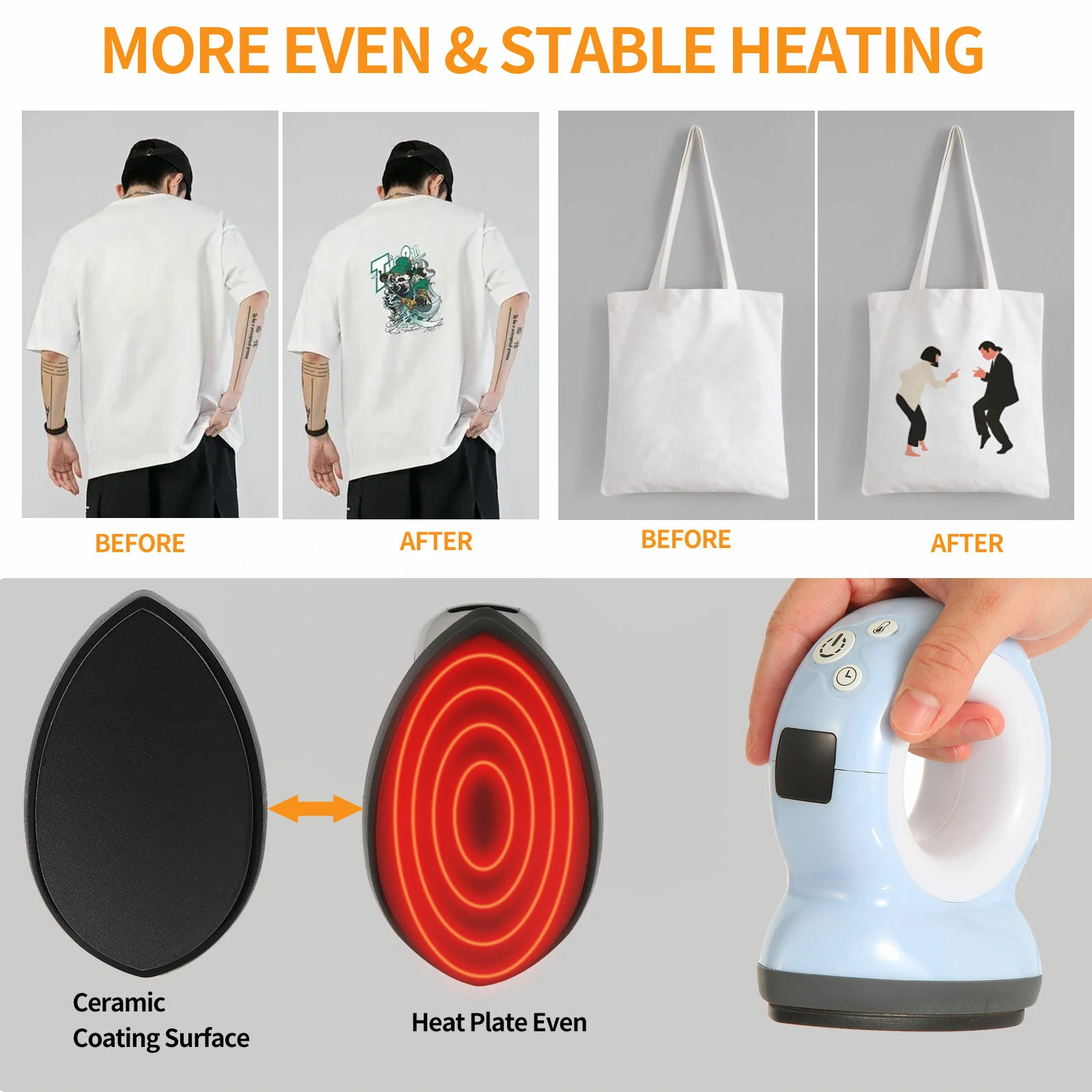 Mini Portable Heat Press Machine