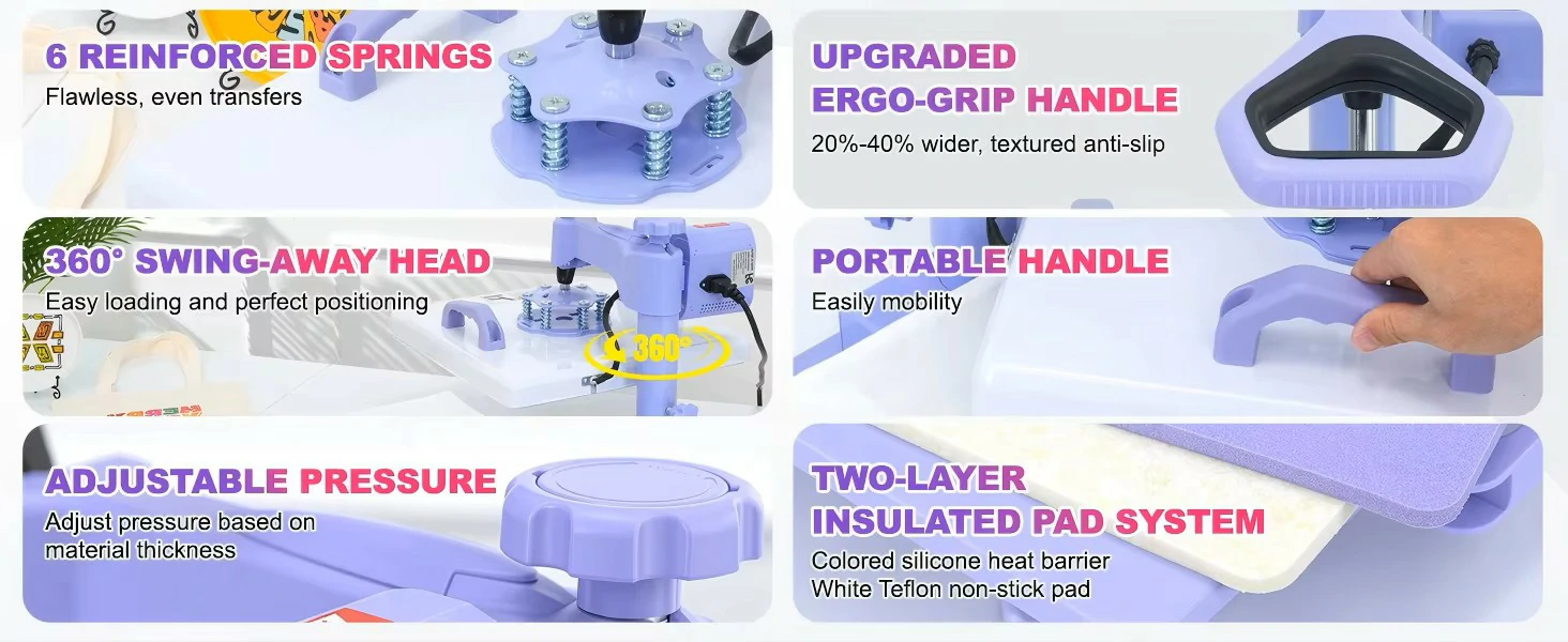Semi Automatic Heat Press